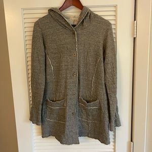 Eileen Fisher Grey Cardigan Sweater
